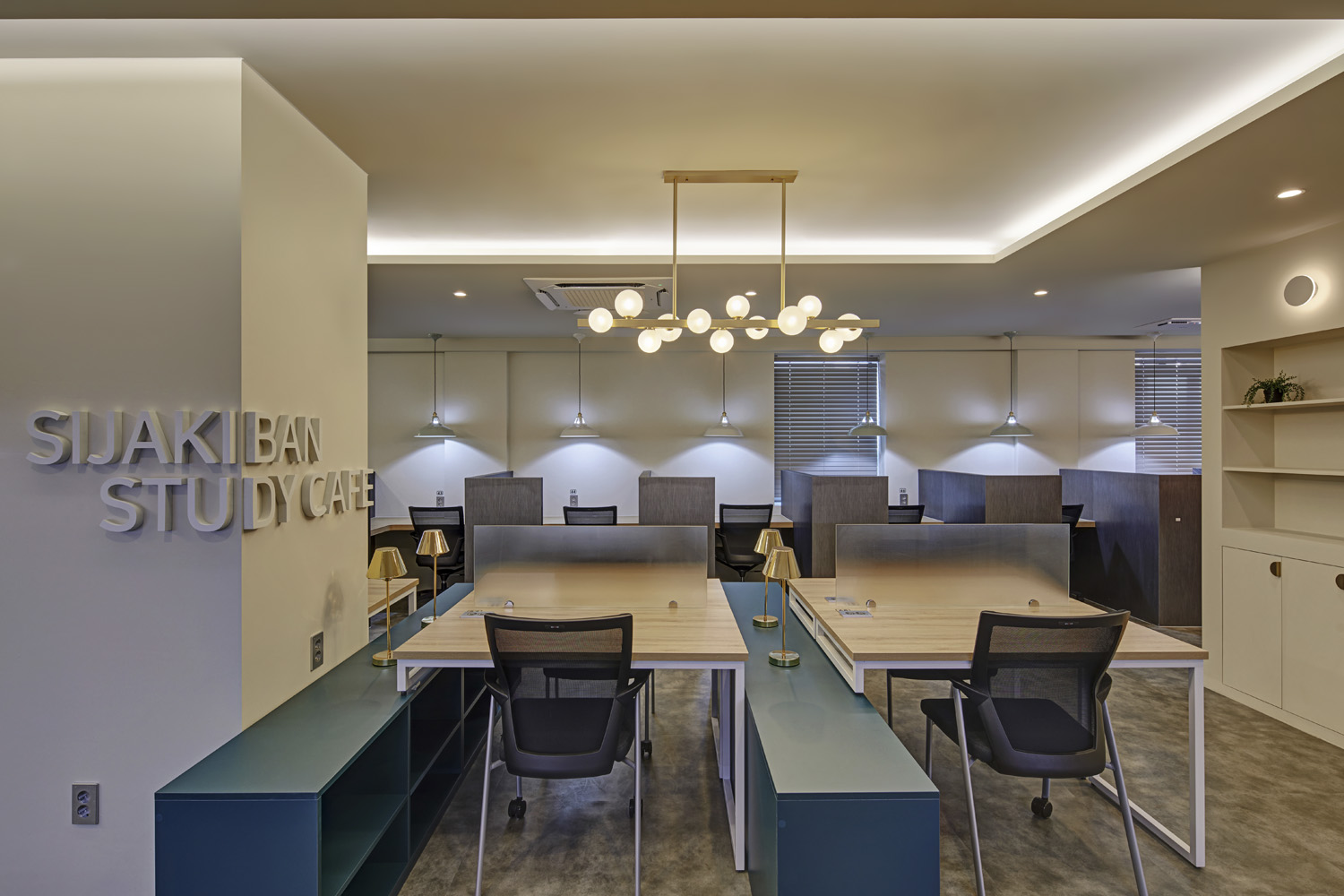 首尔 80 平清新简约工作室-4