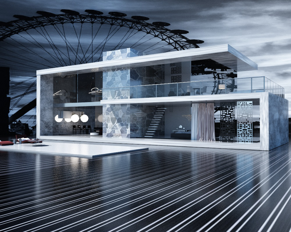 Anastasiya Gushchina丨别墅建筑丨Object of Desire-1