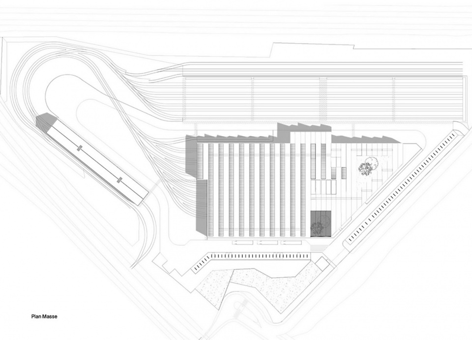 法国T9有轨电车维保中心丨法国巴黎丨Ferrier Marchetti Studio-57