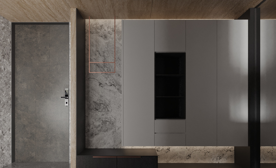 简约归真——无非设计平层住宅空间-1