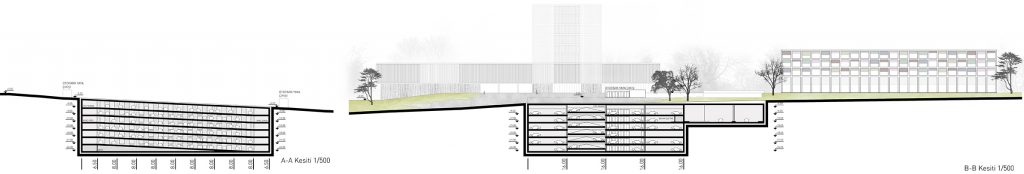 1. Ödül, Tekirdağ Büyükşehir Belediyesi Hizmet Binası ve Çevresi Mimari Proje Yarışması - Arkitera-31