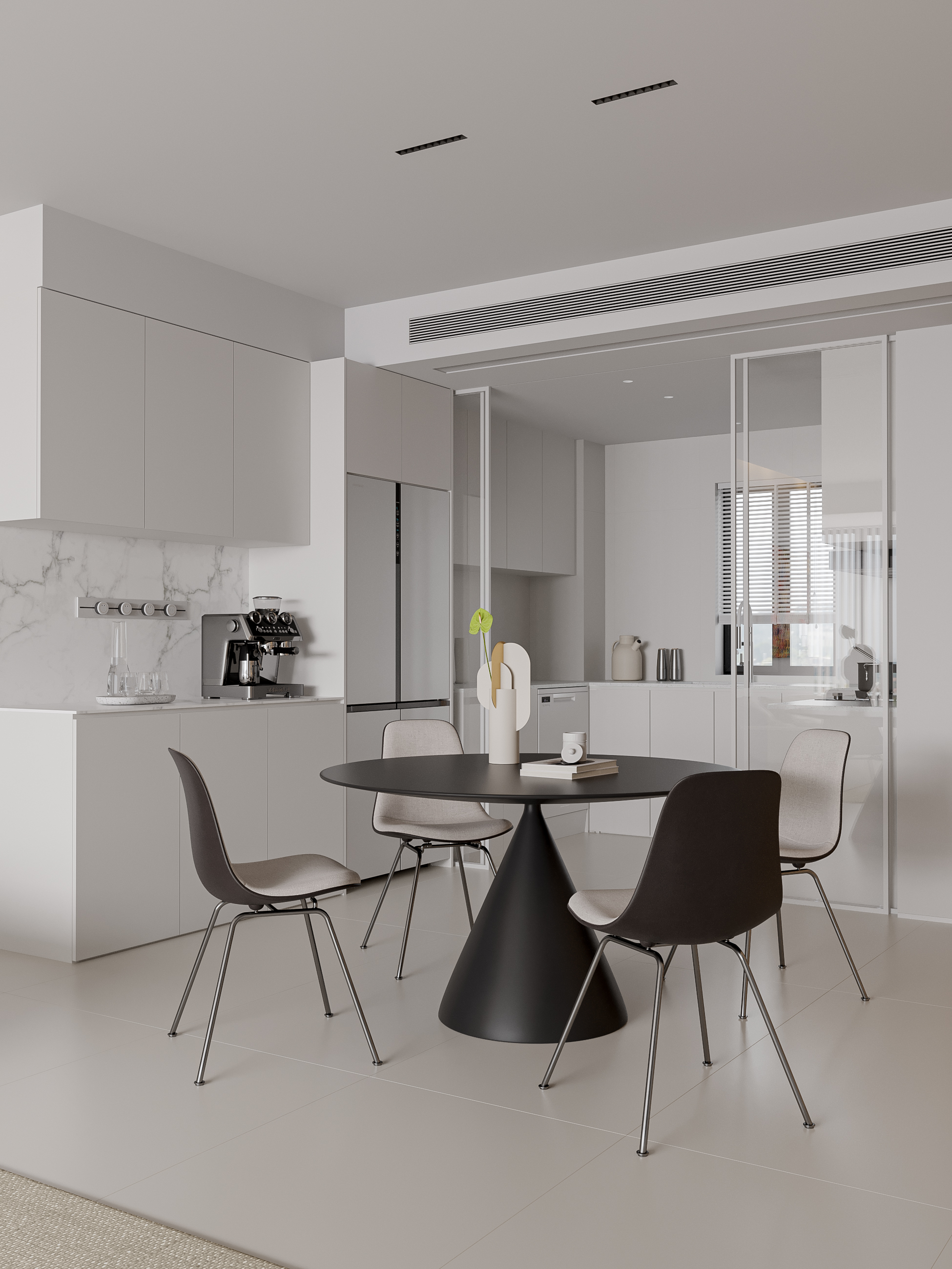 1986设计｜极简主义白色的房子，宁静与自由-4