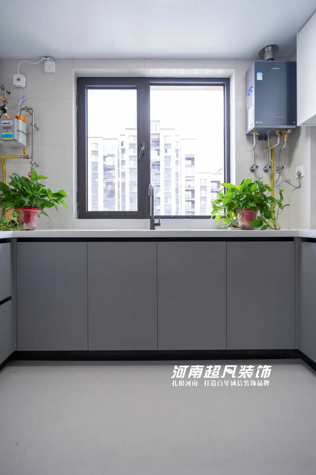 完工首发丨二七区中铁电气化家园，128㎡现代简约，让空间回归纯粹-112