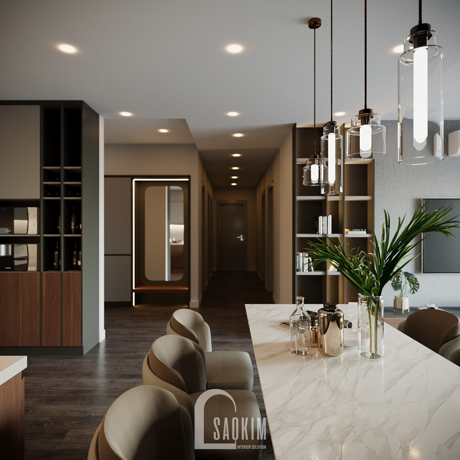 HPC Landmark 105 To Huu 公寓设计丨越南河内丨Sao Kim 家具解决方案有限公司-15