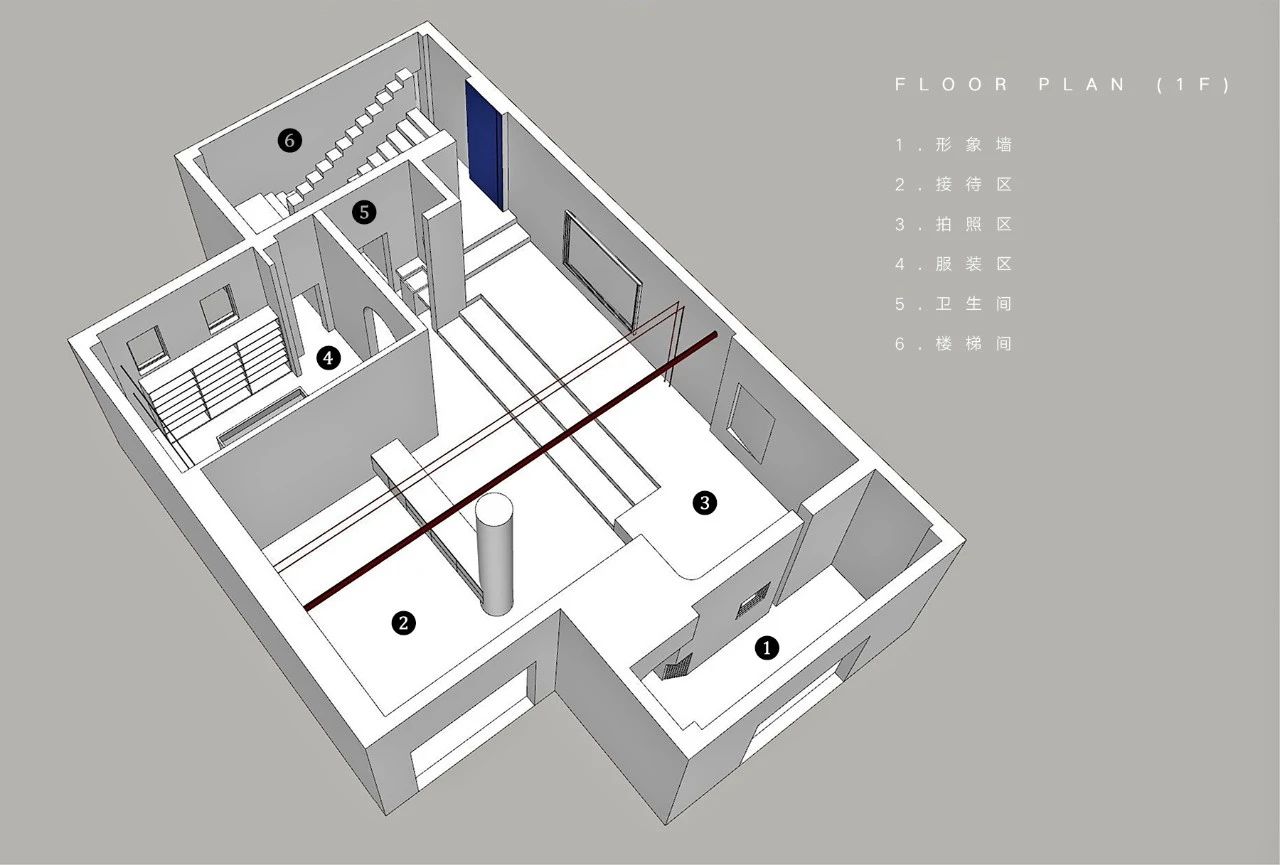 光与影 · 一目摄影工作室设计丨中国淄博丨云上译舍空间设计-84