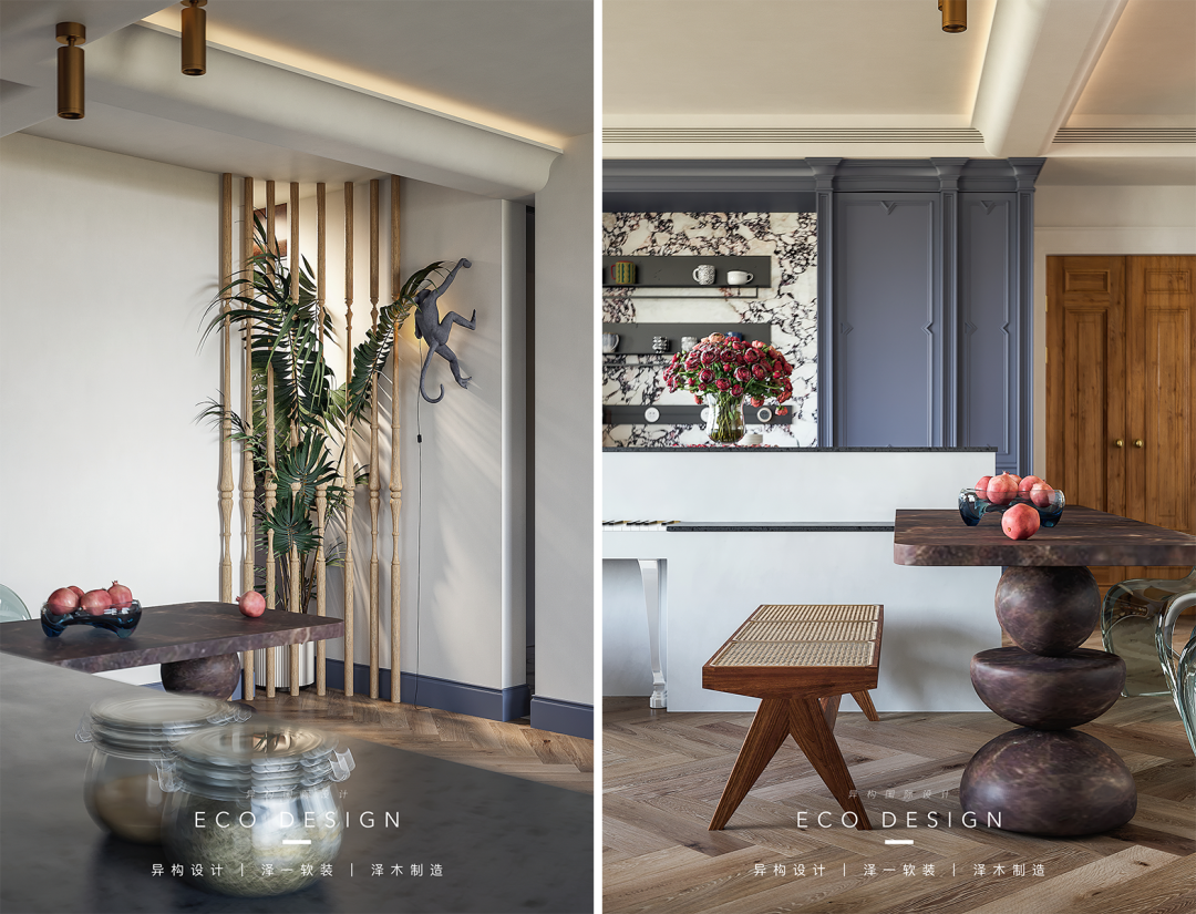 复古南洋风海边度假艺术空间设计丨中国西安丨泽一软装-61