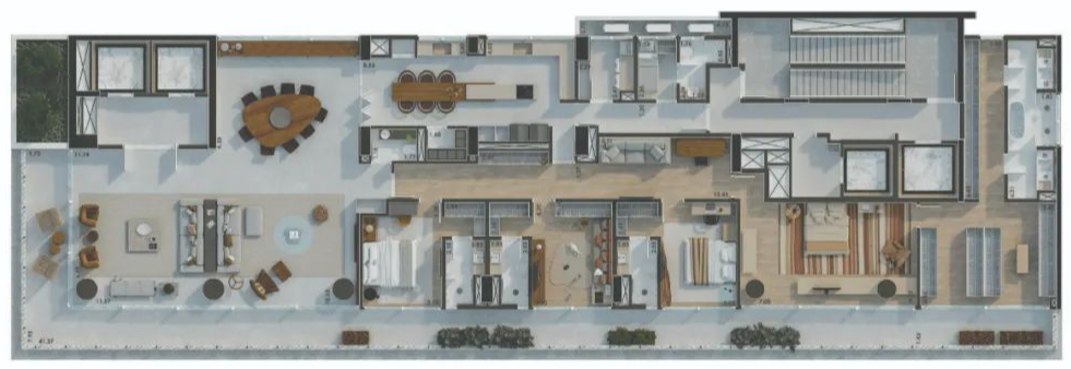 IbatéMoema 豪华公寓楼丨巴西圣保罗丨Arthur Casas Studio,Renata Tilli-15