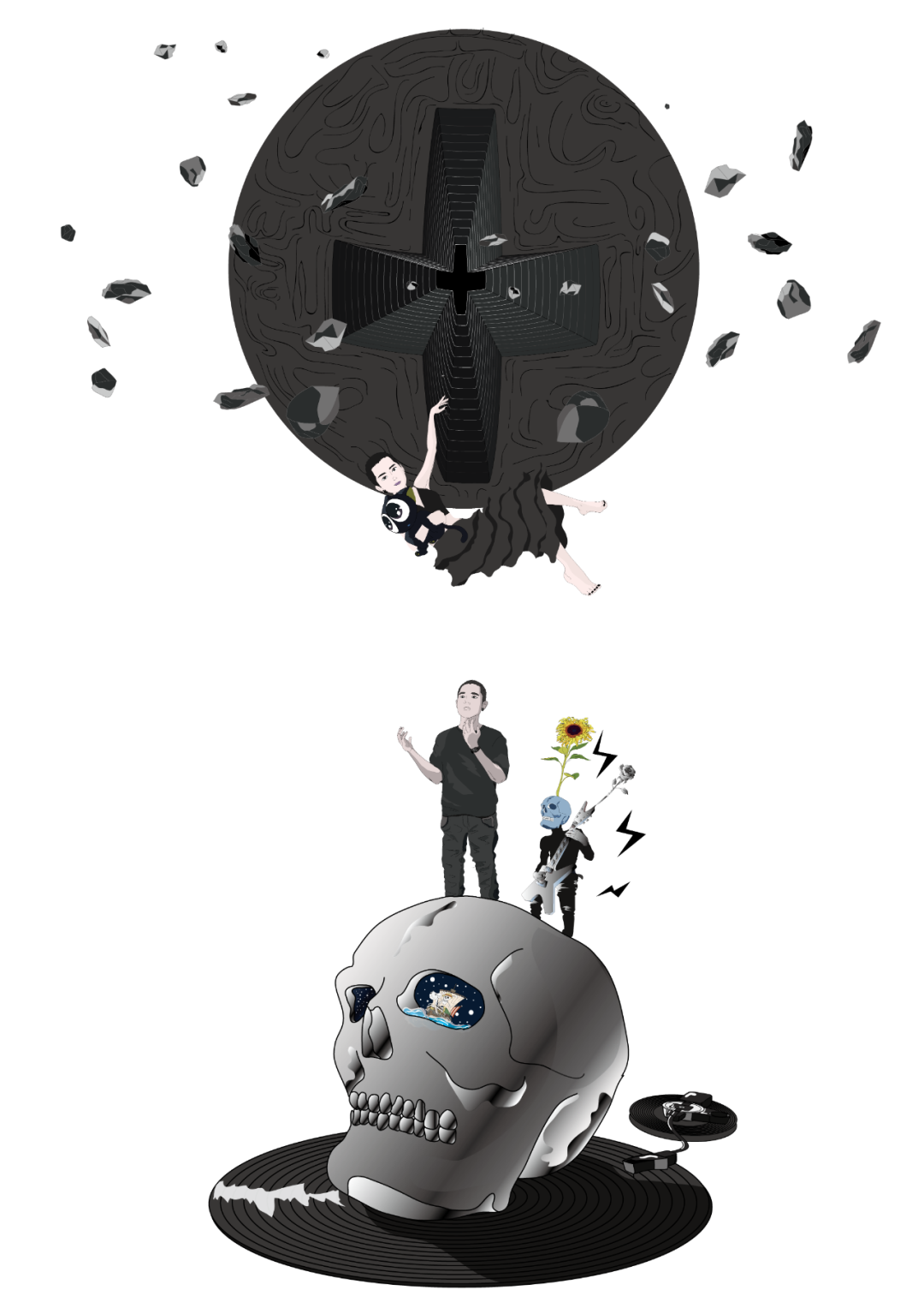 荒核宇宙 · 锦盛石业展馆设计丨中国广州丨超睿里子设计工作室-77