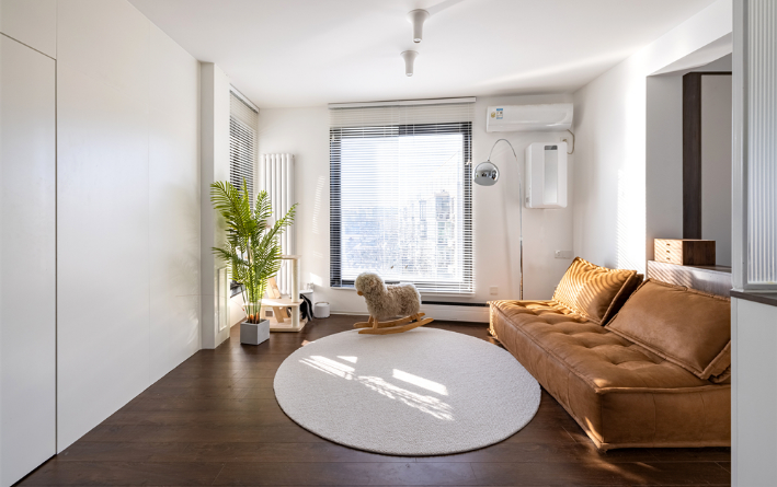 90 后的惬意休闲风 · 85㎡奇葩户两房一厅设计-0