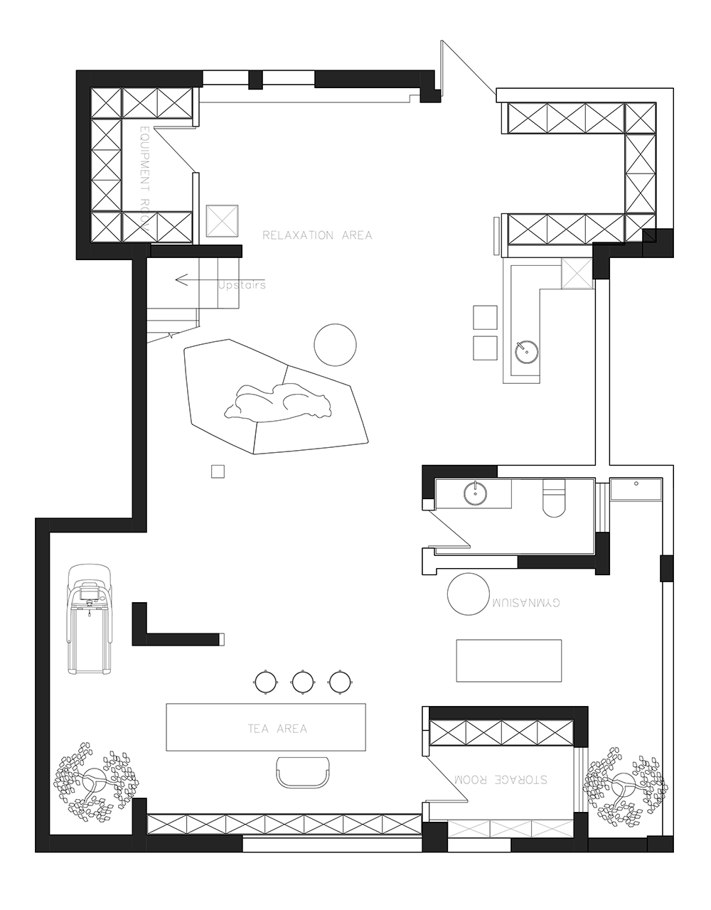 私宅设计丨中国扬州丨逐光设计,HA艺墅设计院-61