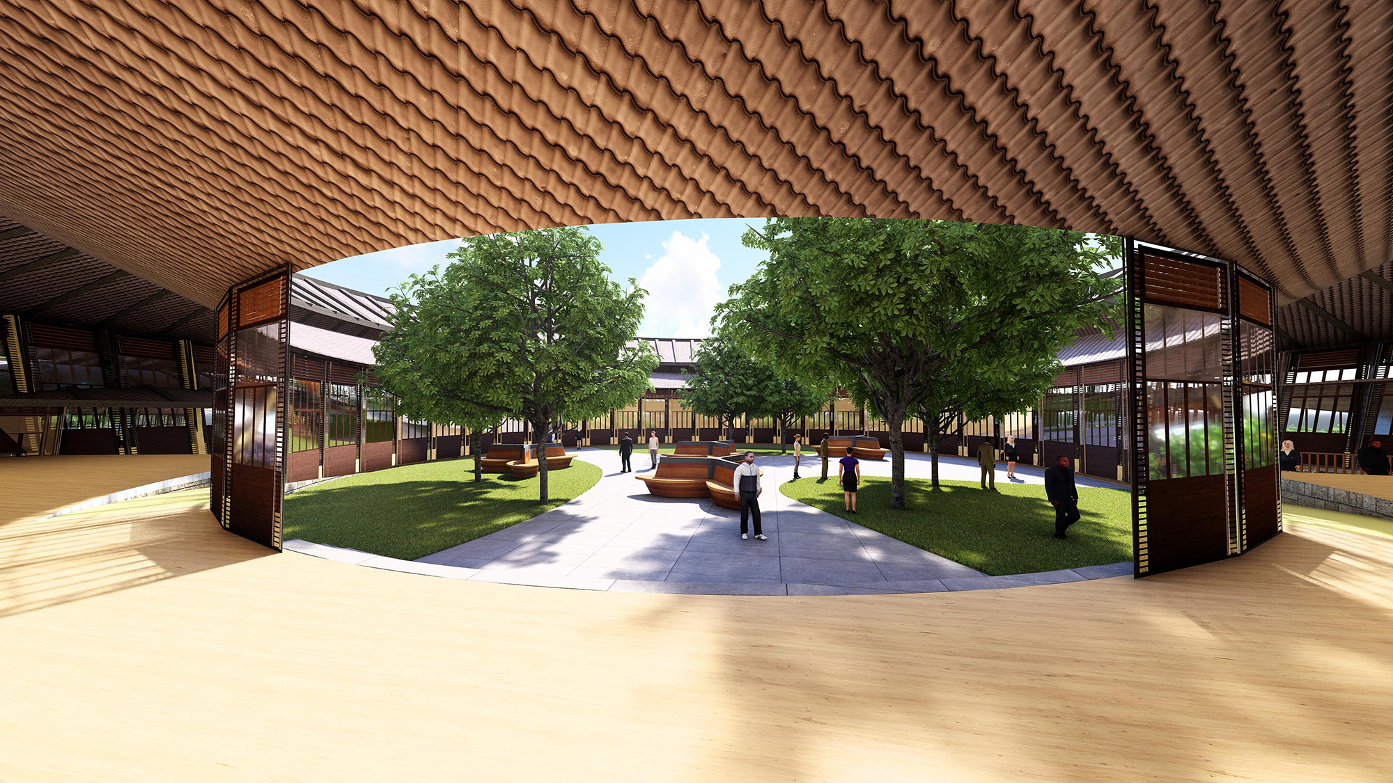 Đắk Nông省博物馆,图书馆及公园综合体丨Phúc Tân Việt设计公司-21