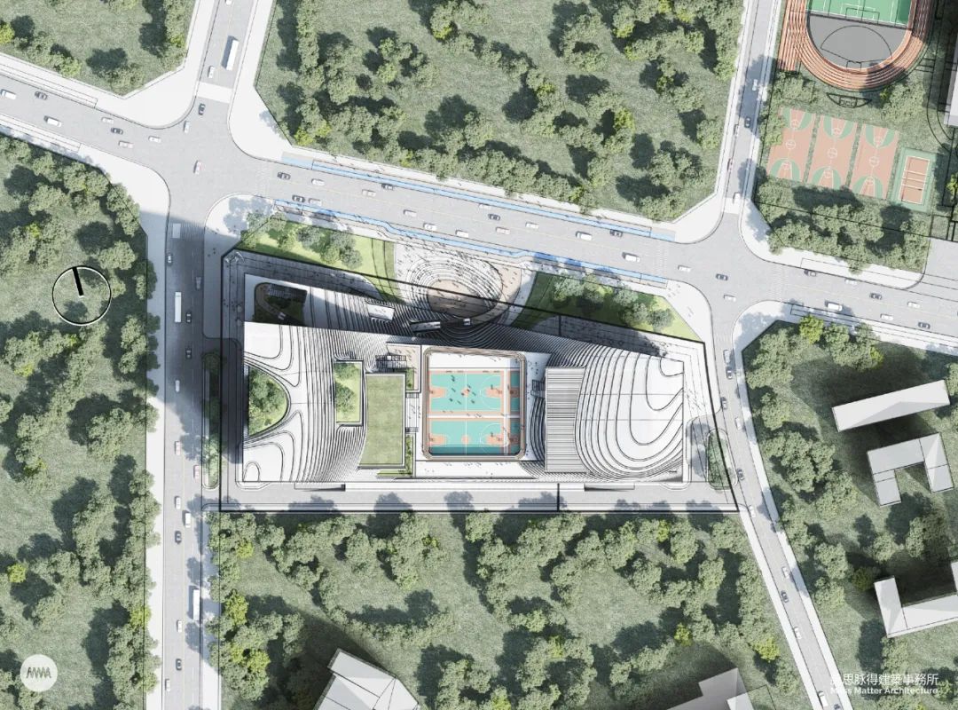 坪地绿洲 · 科技生态融合的城市文体中心丨中国深圳丨MMA-3