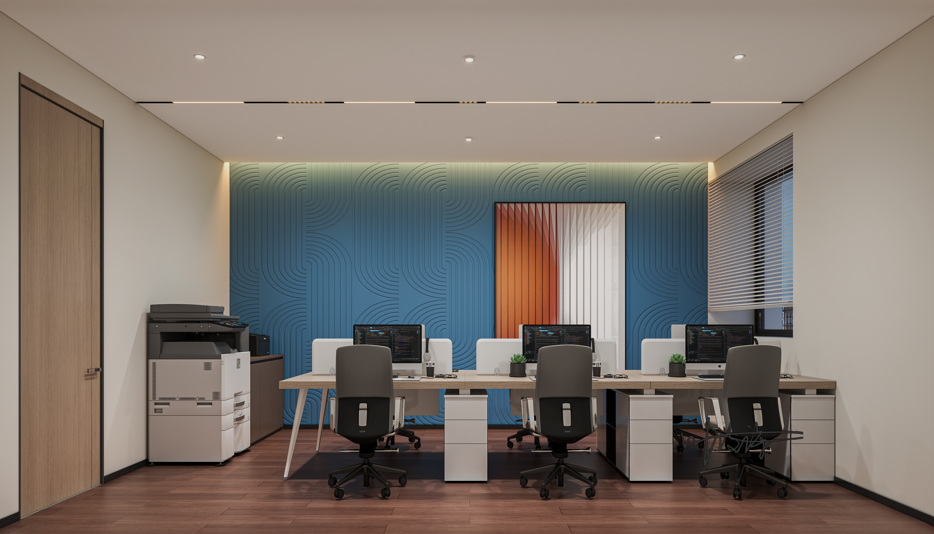 办公空间|办公楼空间设计-10