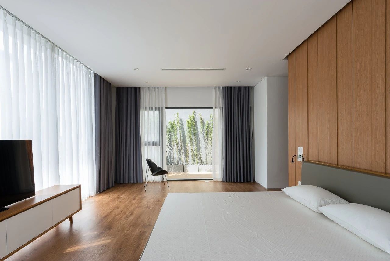 在屋顶盖一座公园,越南450㎡错层别墅!-42