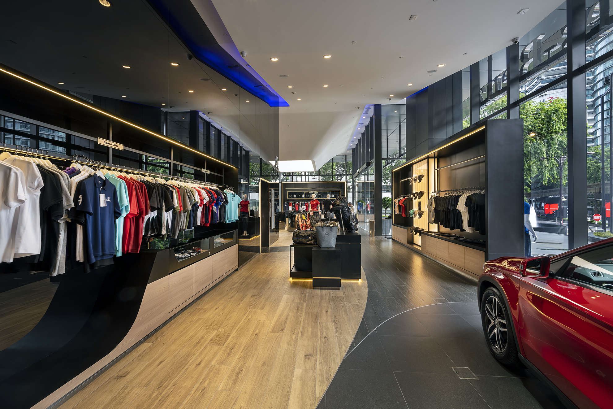 马来西亚首座奔驰体验中心丨马来西亚吉隆坡丨Sachi Design-10