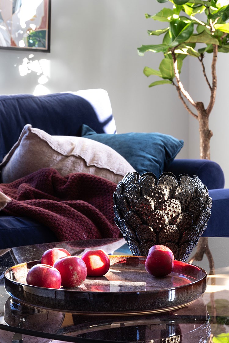 蓝色调的斯堪的纳维亚风格家居设计-10