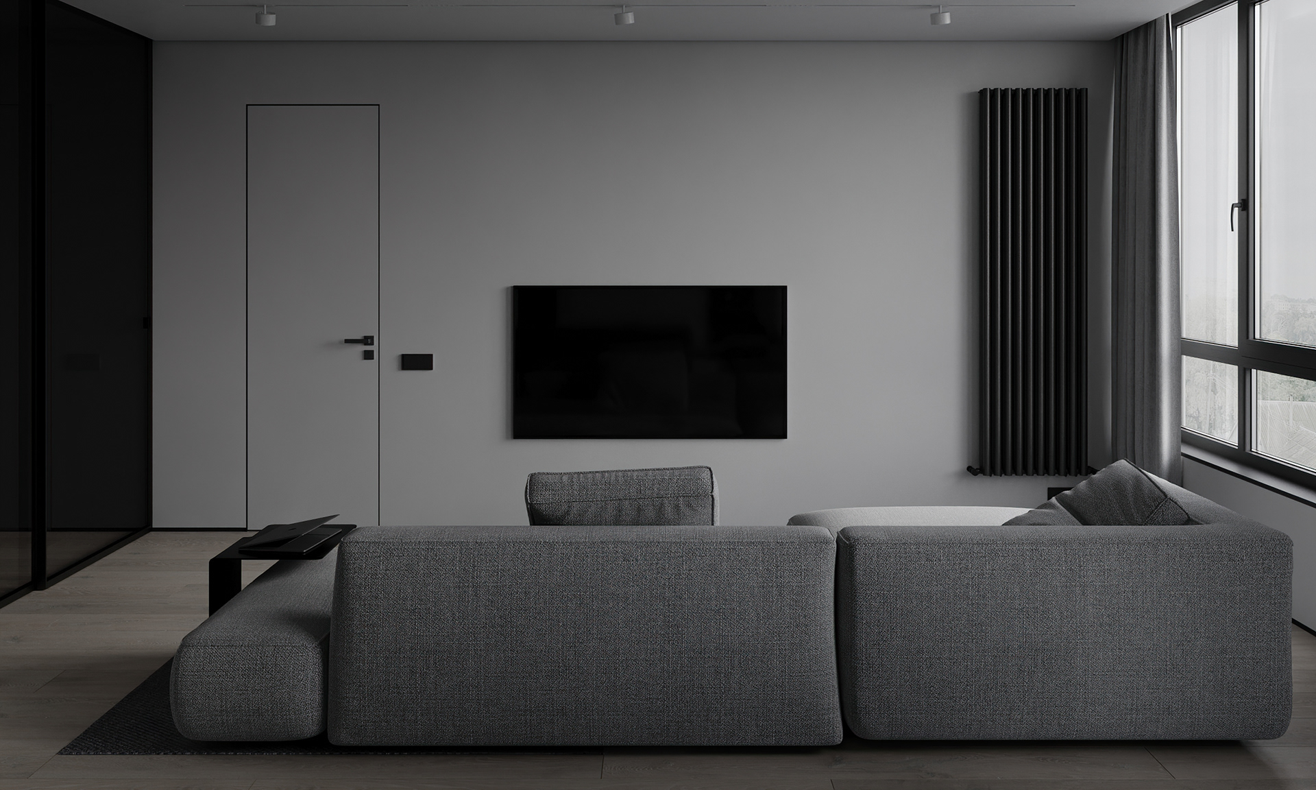 72平 小户型现代简约空间设计-5