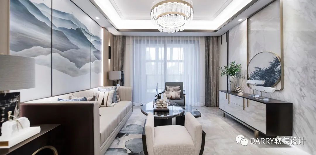 |DARRY·戴瑞软装|  澹雅艺境 · 笔触眉山-57