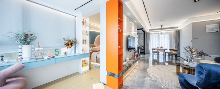 中建·邕和府 120 样板间硬装设计及工程丨中国南宁丨深圳洲际建筑装饰集团-21