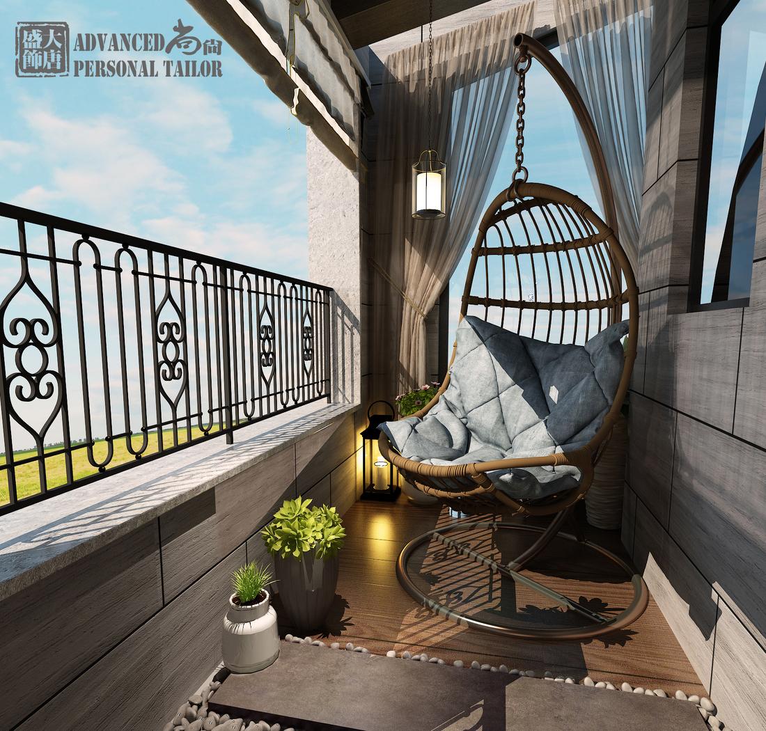 
尚晓明丨云端点墨设计 -180平样板间/水云居 -38