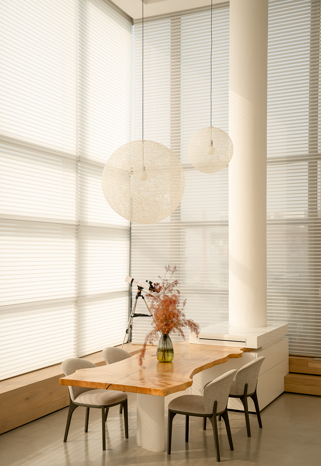 黄浦江边顶层复式丨中国黄浦丨木梵设计-14