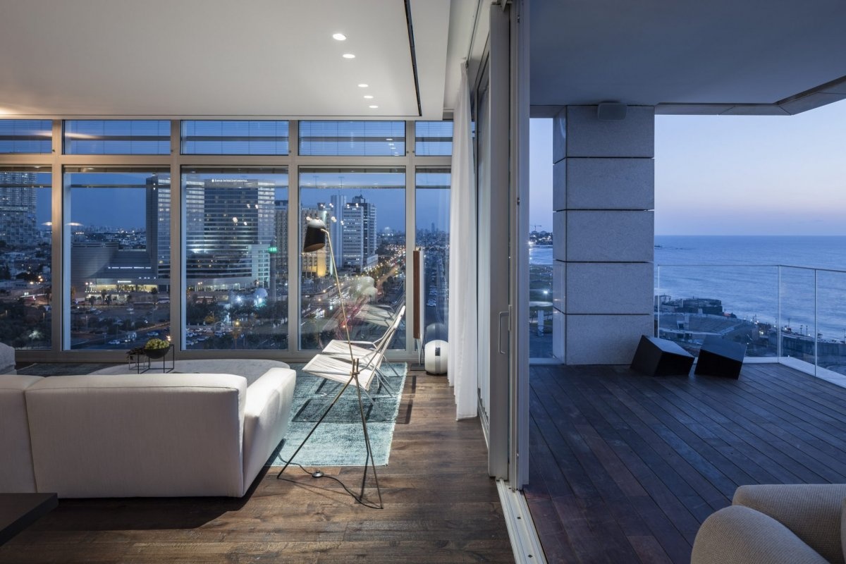 海尔兹利亚 城市海景公寓-13