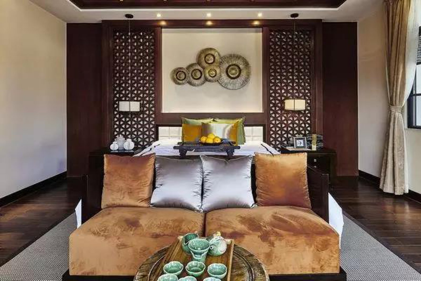 东南亚风泉溪月岛别墅-6