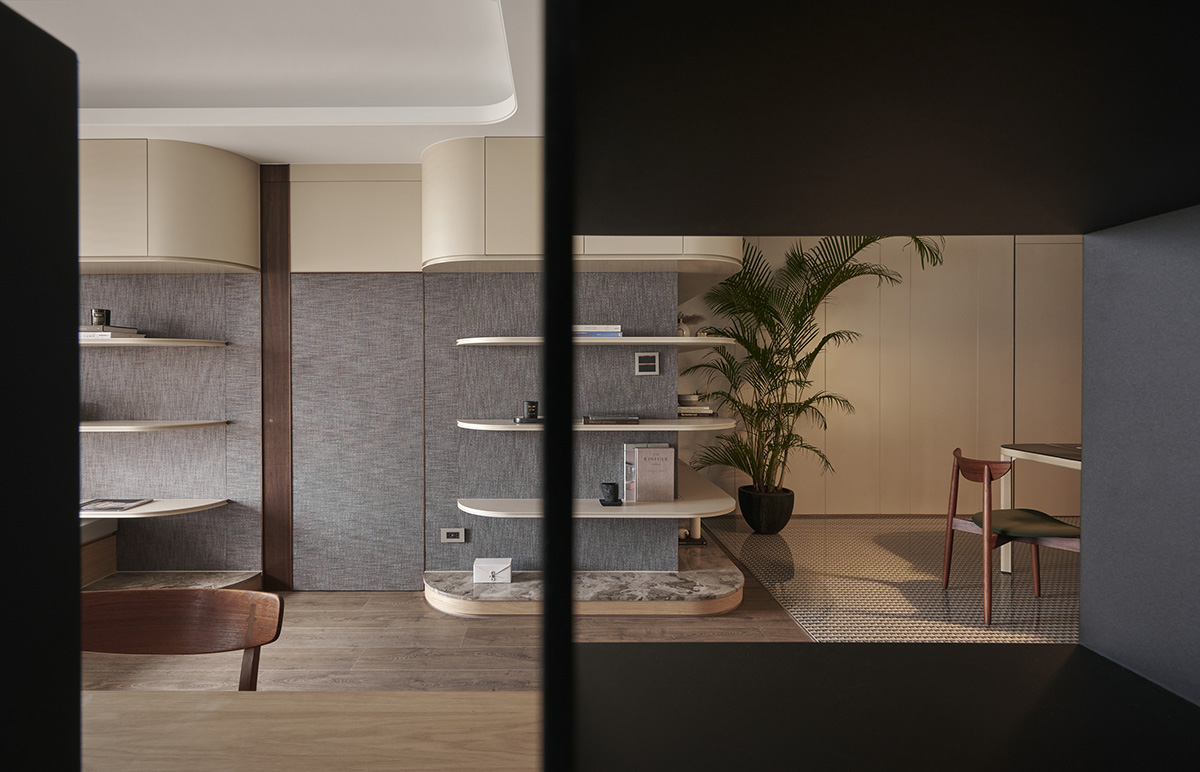 台湾现代典雅的双人寓所-37