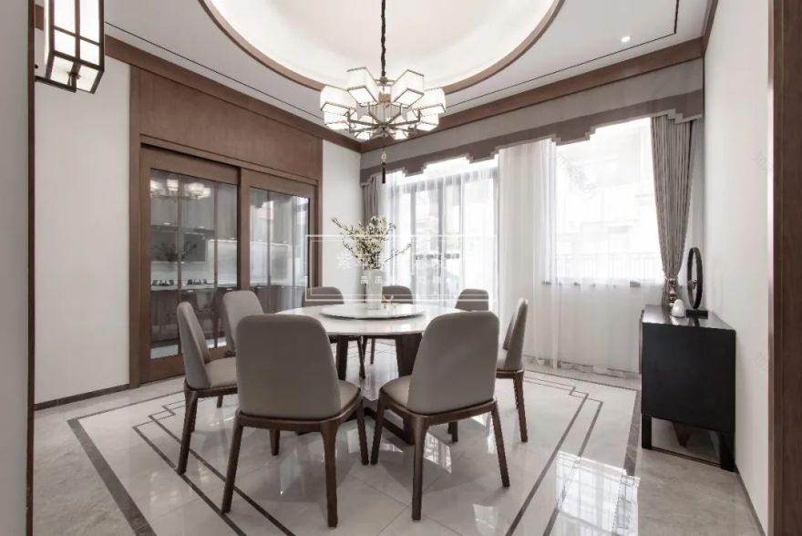 乡鸭湖新中式家居 | 罗智大师的含蓄温柔之作-42