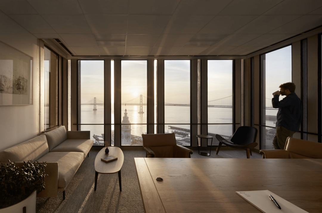 旧金山湾金融区的中型市场投资公司办公室设计丨美国丨Bohlin Cywinski Jackson-25
