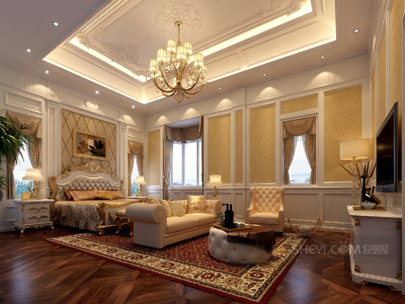 欧陆风邓方华打造豪门府邸别墅设计盛宴-9