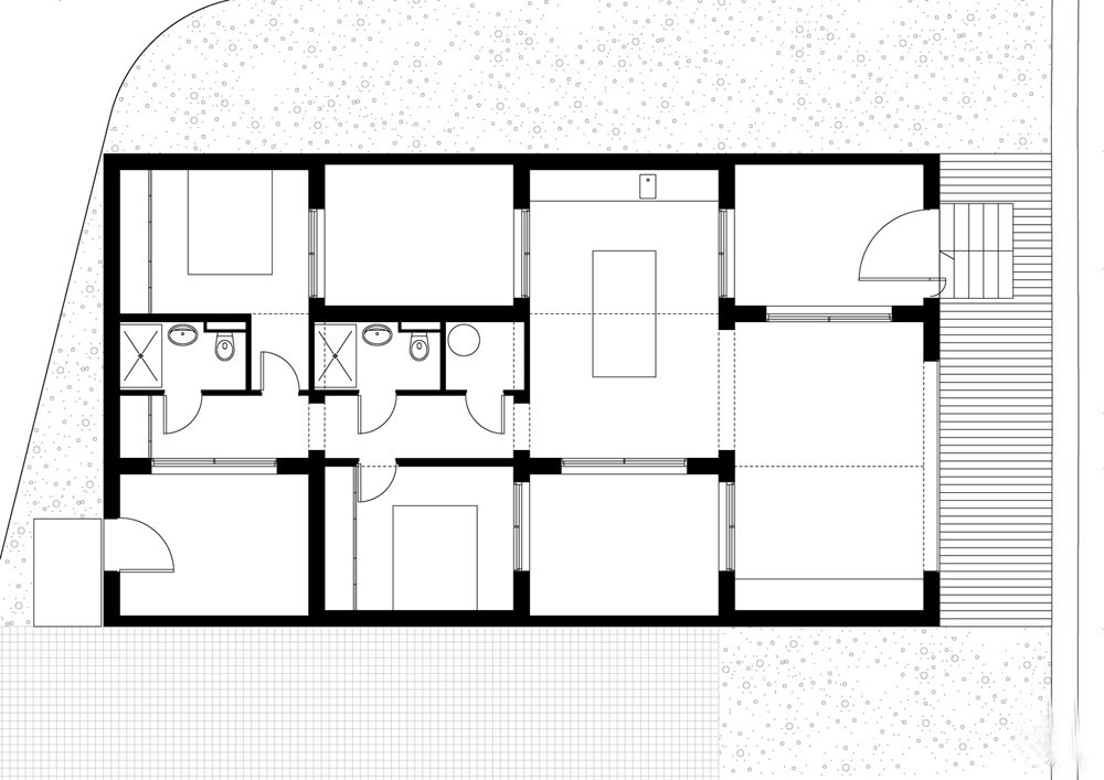 法国静谧之宅丨ARTELABO architecture-47