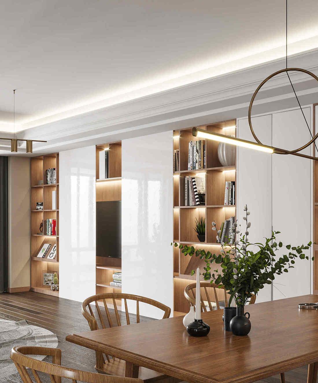 北欧风小二居空间设计-8