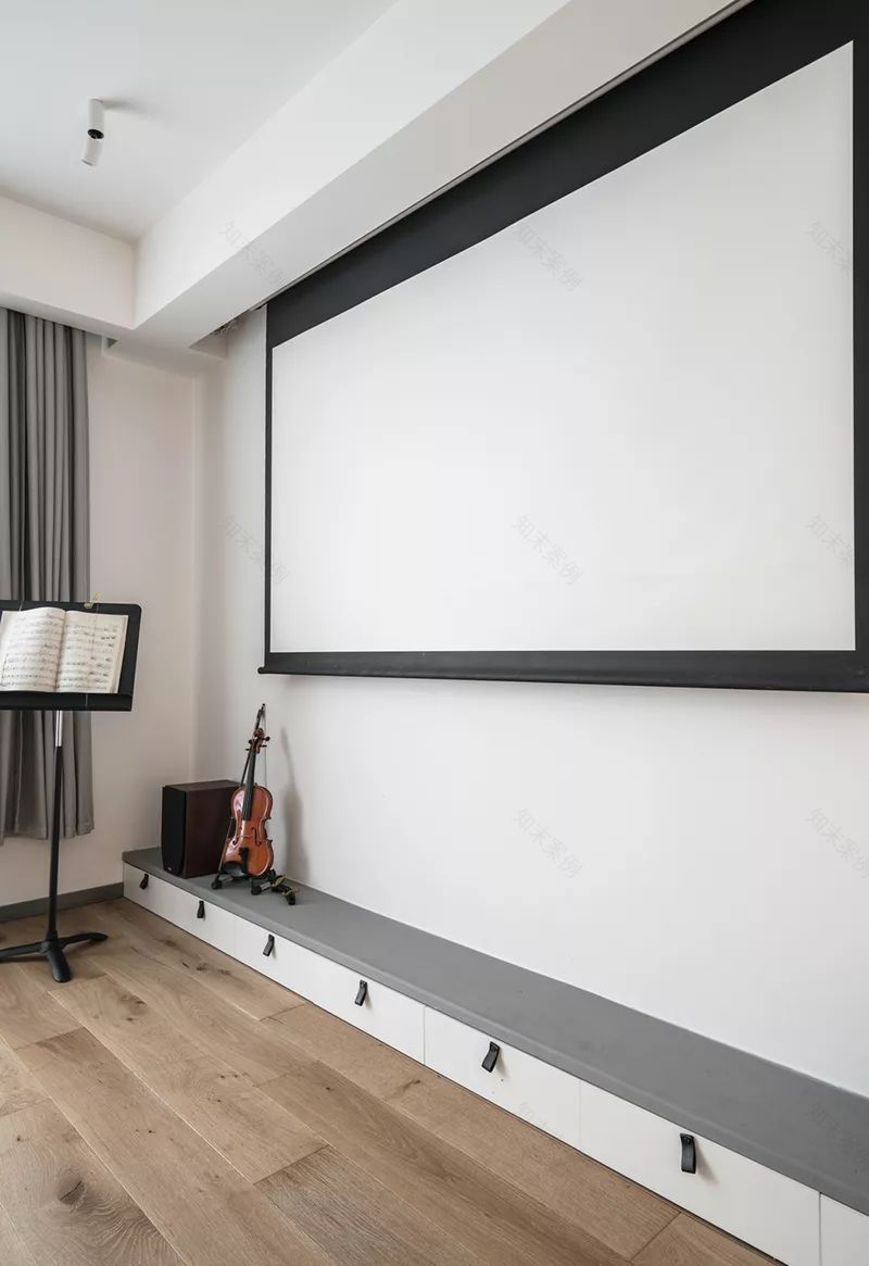 极简黑白灰,小户型 LOFT 变大 house-2