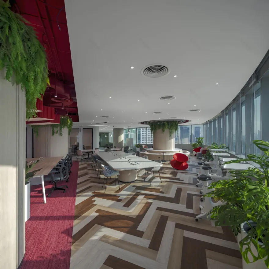 PTT Global Chemical 办公室丨泰国曼谷-6