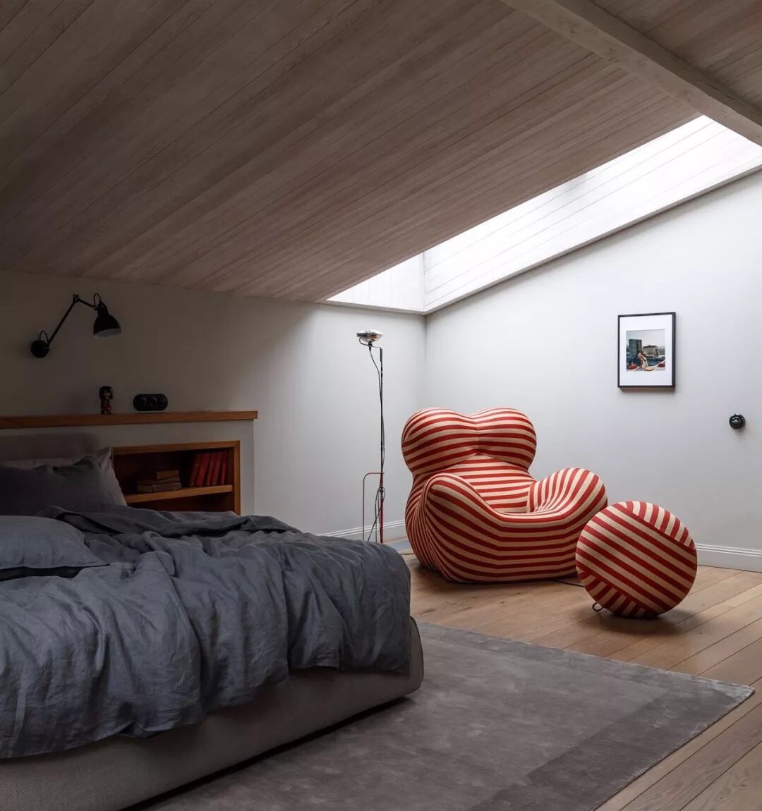 莫斯科现代风公寓设计，刚柔并重的艺术宅邸-47