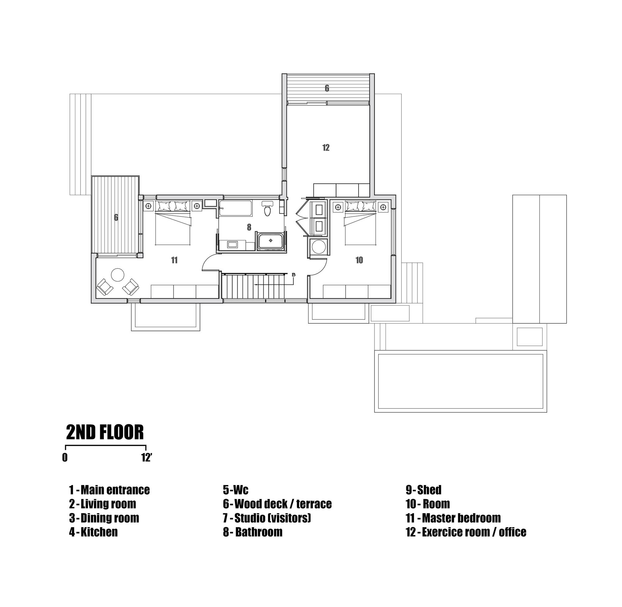 加拿大夏季别墅L型房子丨CCM2建筑事务所-35