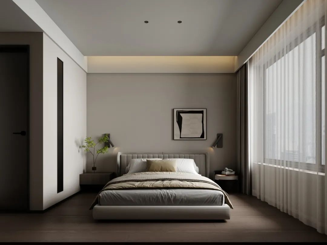 177㎡意式极简丨江山印·云玺丨中国阳江丨纵向·空间设计-19