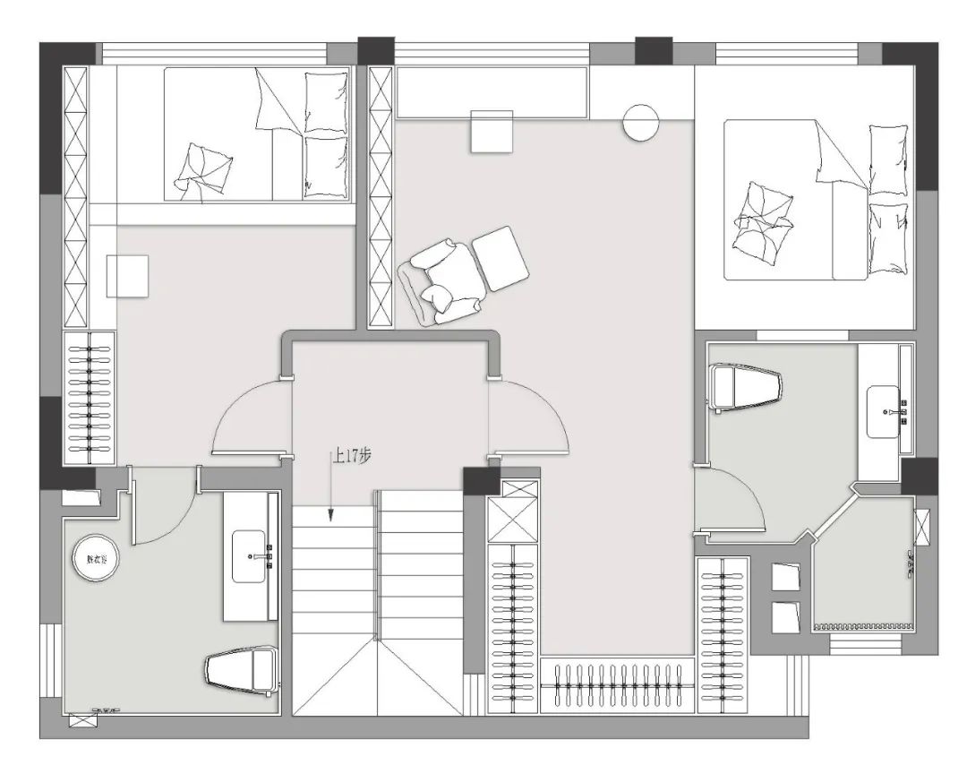 万科·江上明月简约原木风设计丨中国重庆丨重庆素说设计-77