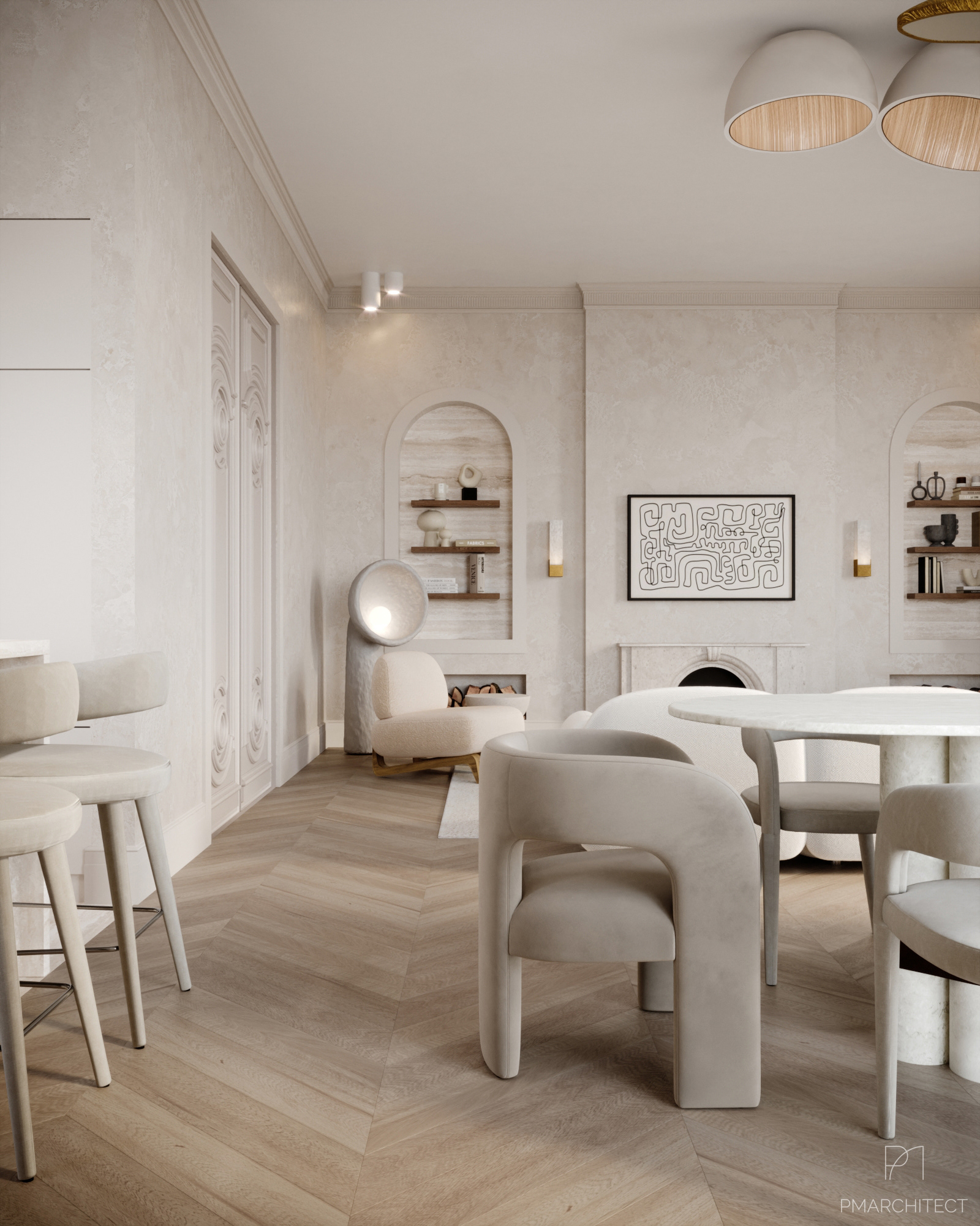 细腻温润的115平奥地利公寓设计！-6