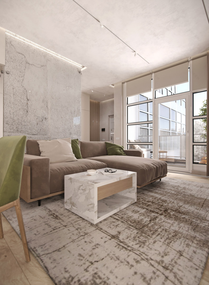 乌克兰哈尔科夫“帕夫洛夫斯基”公寓丨Harchenko design( Харченко дизайн )-29