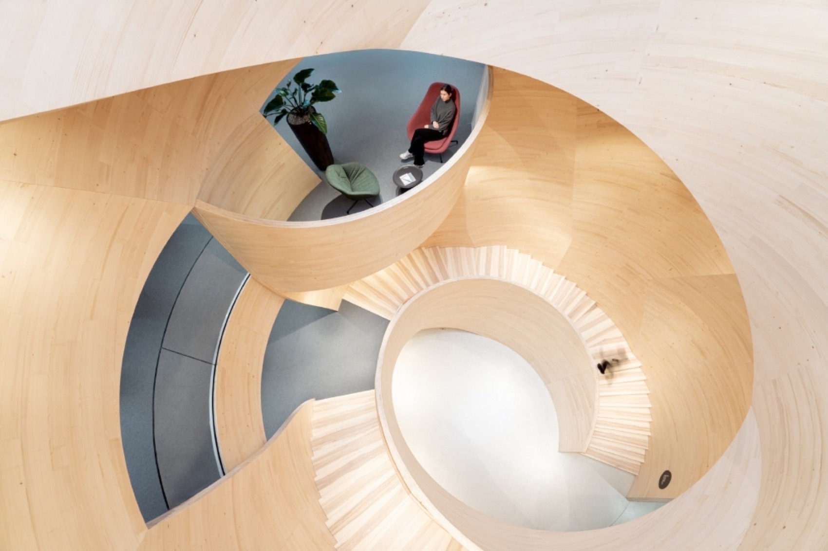 Blumer Lehmann总部中庭丨斯图加特大学计算设计与建造研究所,K&L Architekten事务所-28