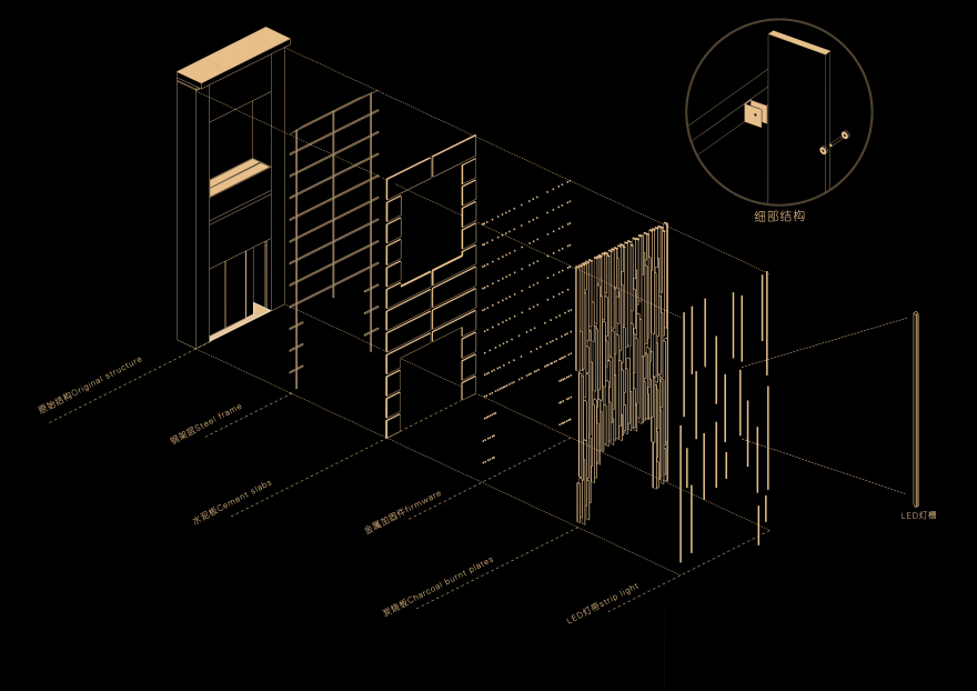 青川薪火料理(汉街店)丨中国武汉丨知造设计-46