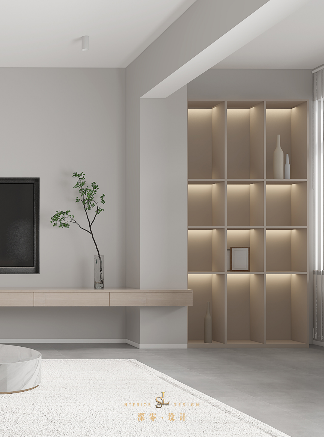 望江台新年轻主义高级灰婚房设计丨中国合肥丨深零设计-19