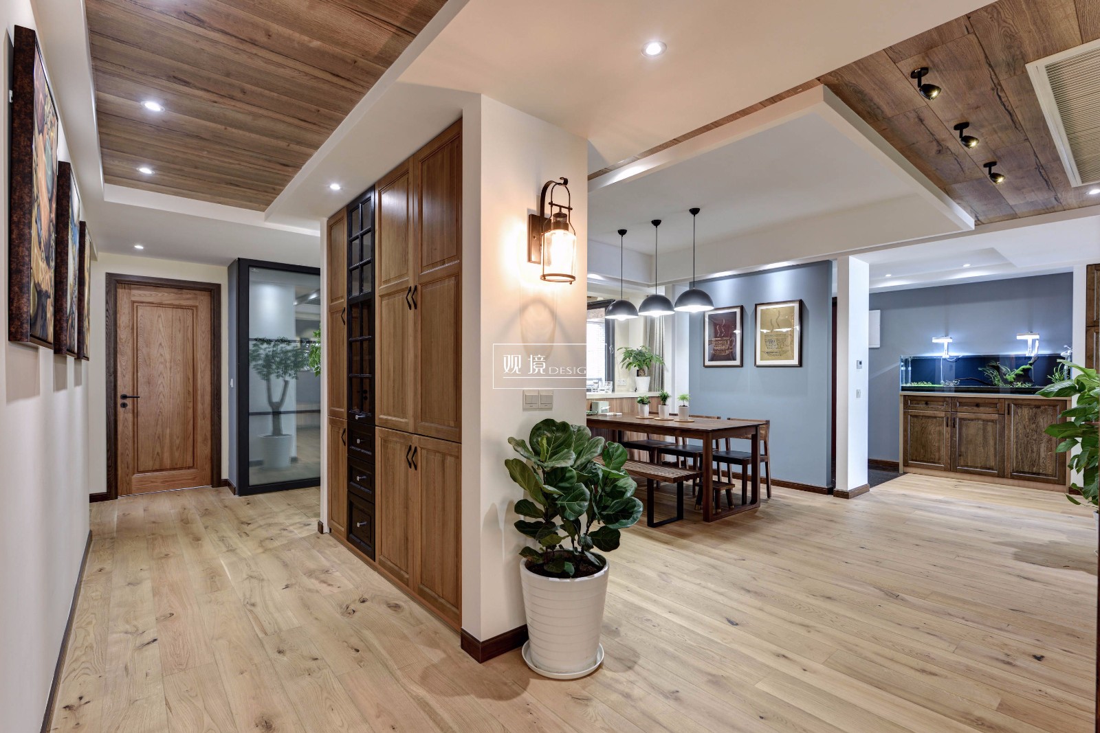 253㎡轻北欧 观境设计-16