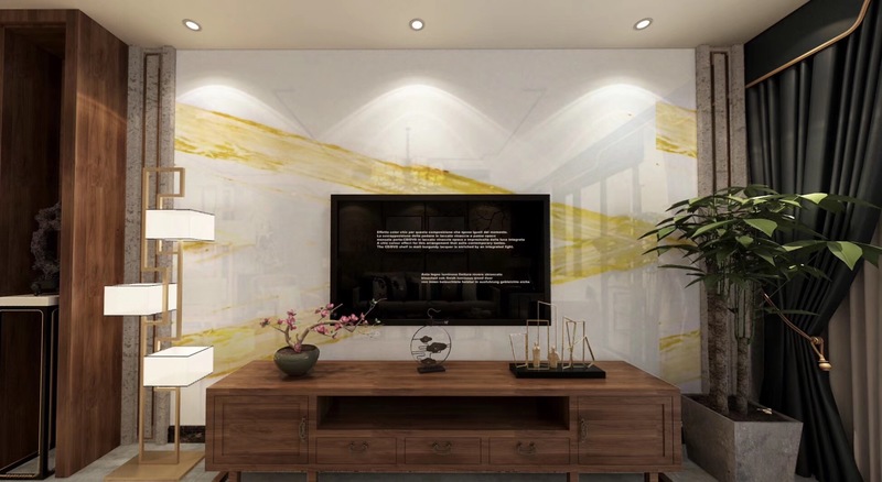 白金系列 | 现代简约风的金丝雅士白设计-15