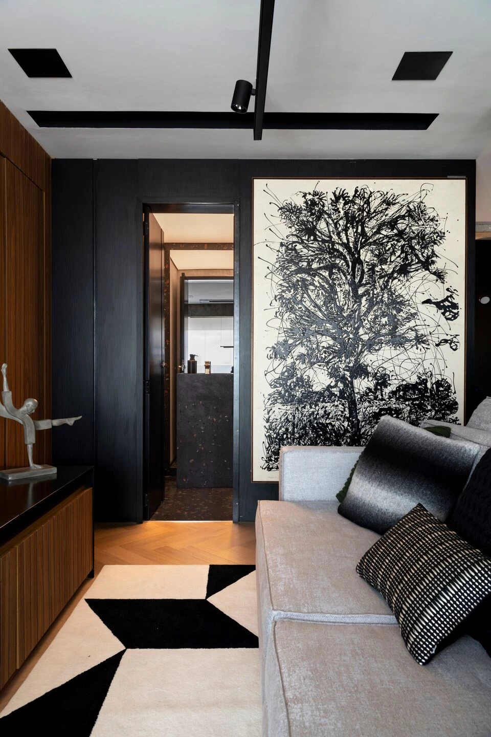 巴西圣保罗 Chácara Santo Antonio 的温馨科技私宅丨NOSSA casa arquitetura-9