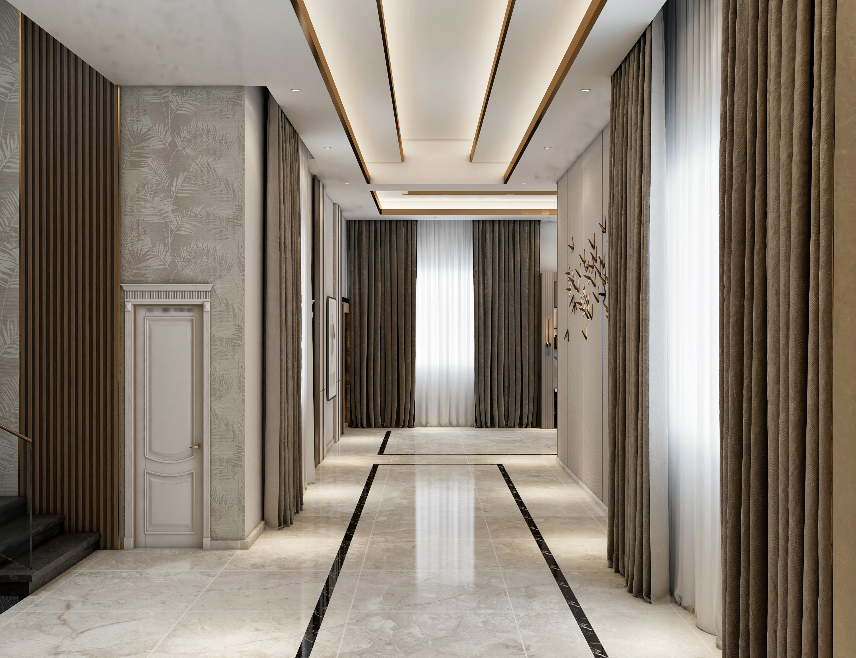 modern seating with kitchenette-7