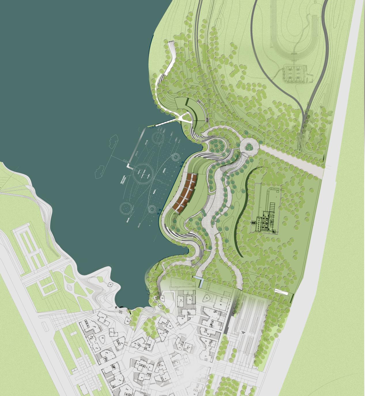 晋阳湖水秀剧场整体设计丨中国太原丨尤境（北京）景观规划设计有限公司-38