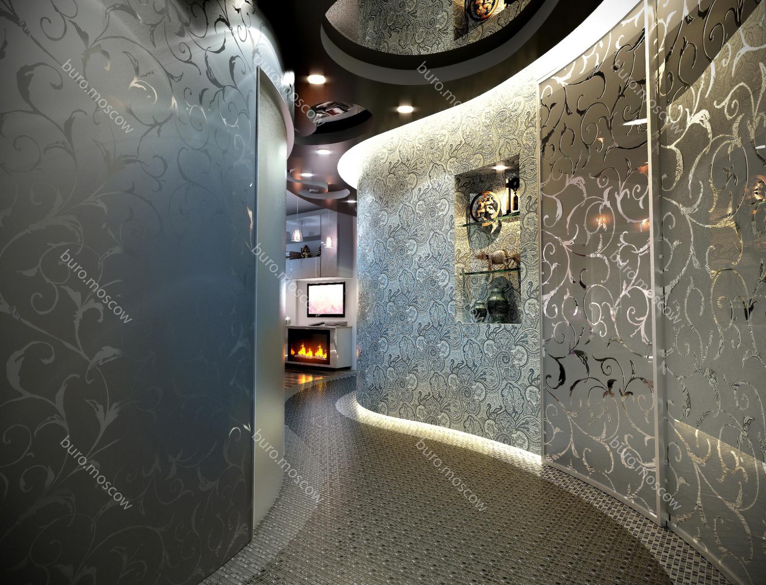 Атриком设计的 Нижегородской 大街公寓室内设计-0